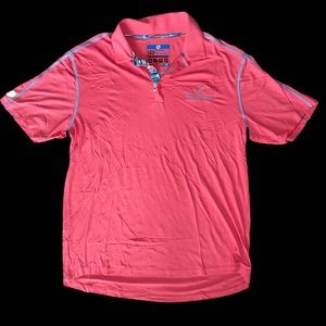 Ibkul Men’s Pink Golf Shirt Medium